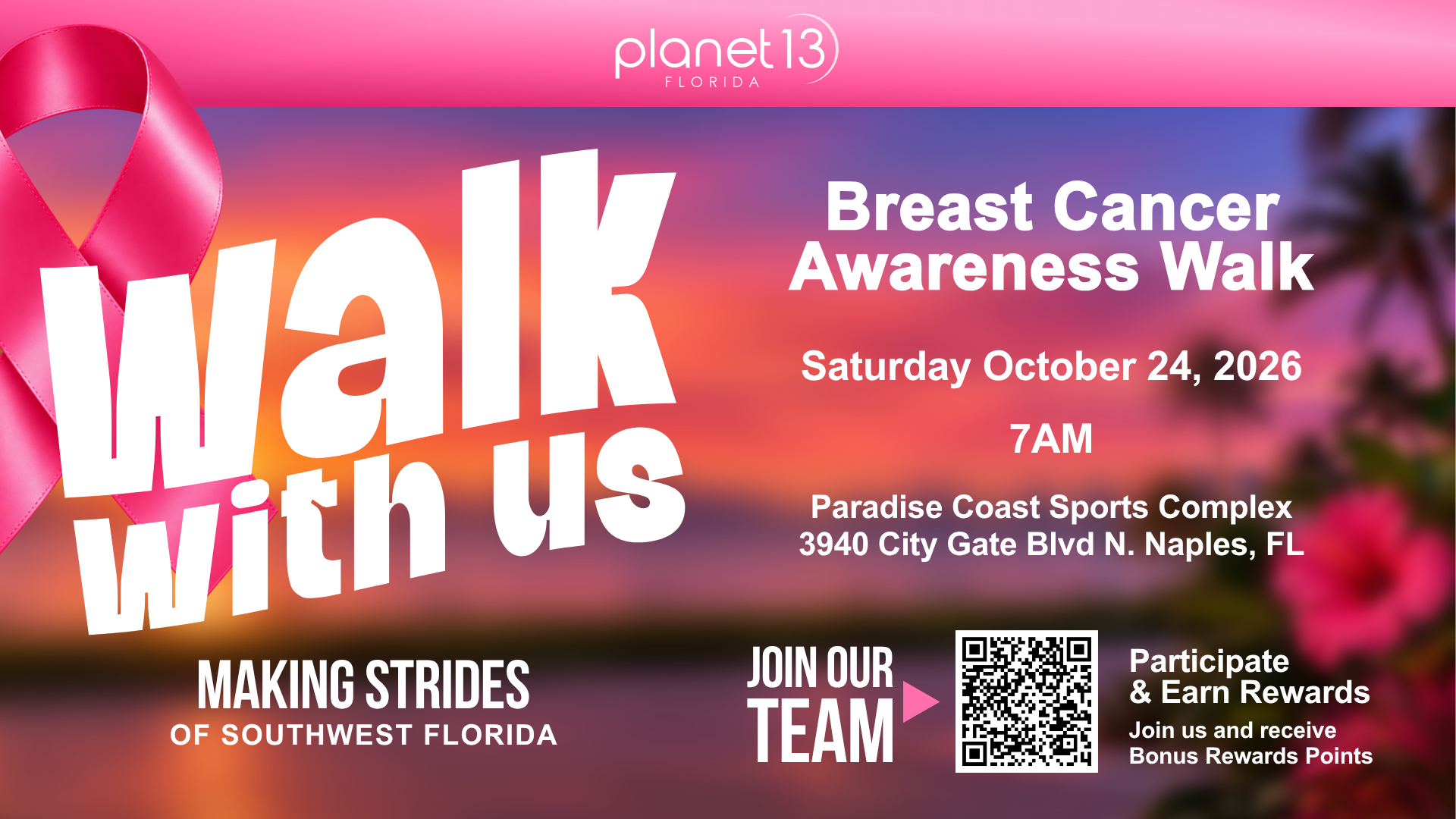 Southwest Florida – Breast Cancer Awareness Walk