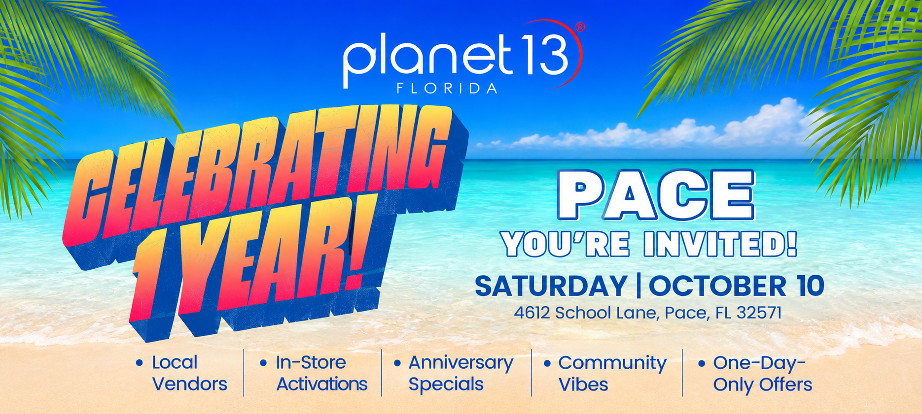 Pace October Anniversary